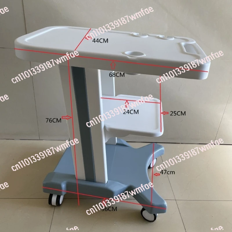 Detachable B-ultrasound trolley, plastic trolley, detachable B-ultrasound trolley