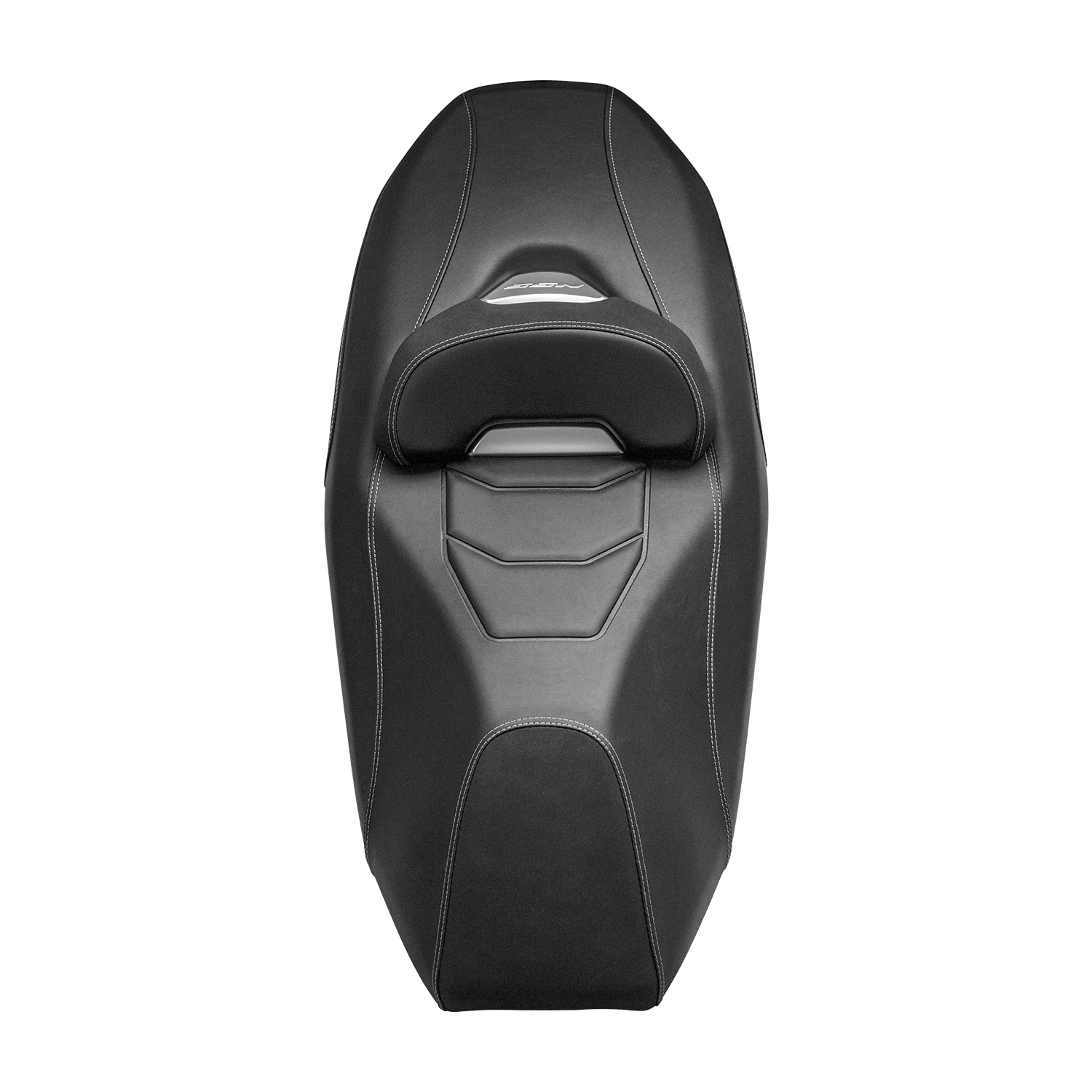 

Motorcycle modified leather seat cushion assembly, leather waist leather waterproof sunscreen aluminum alloy