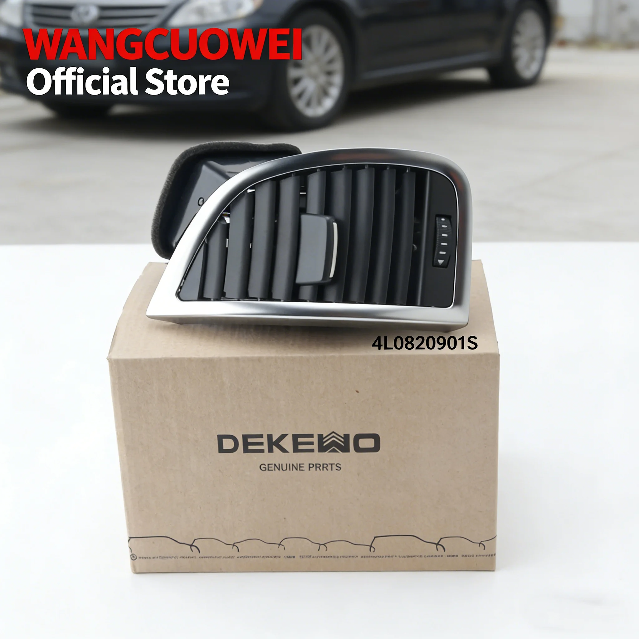 

4L0820901 4L0820902 LHD RHD Car Front Dashboard Left Right Air Conditioning AC Vent Grille Outlet Assembly For Audi Q7 2006-2015