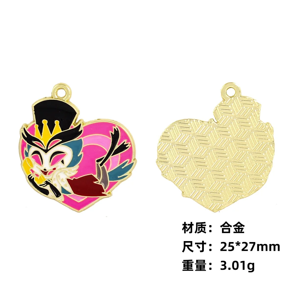 10 قطعة/الوحدة الإبداعية الكرتون الشكل المينا سحر للنساء DIY أقراط قلادة صنع المجوهرات قلادة الإكسسوار