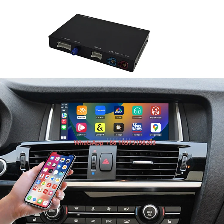 

2024 New Wireless CarPlay Adapter for BMW NBT/EVO/CIC System 2017-2020 Android Auto Mirror Link & AirPlay Autolink for Cars