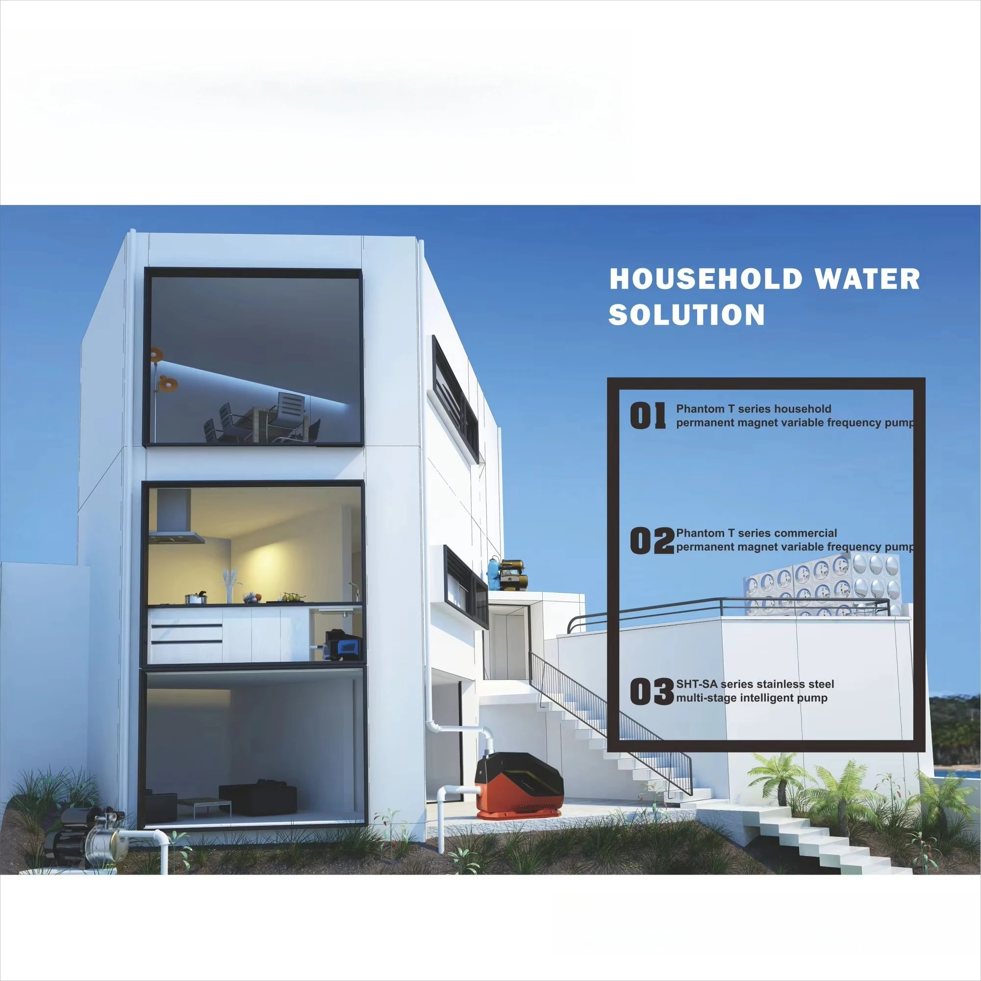 T42 Permanentmagnetdruck-Inverter-Druckerpumpe mit konstanter variabler Frequenz