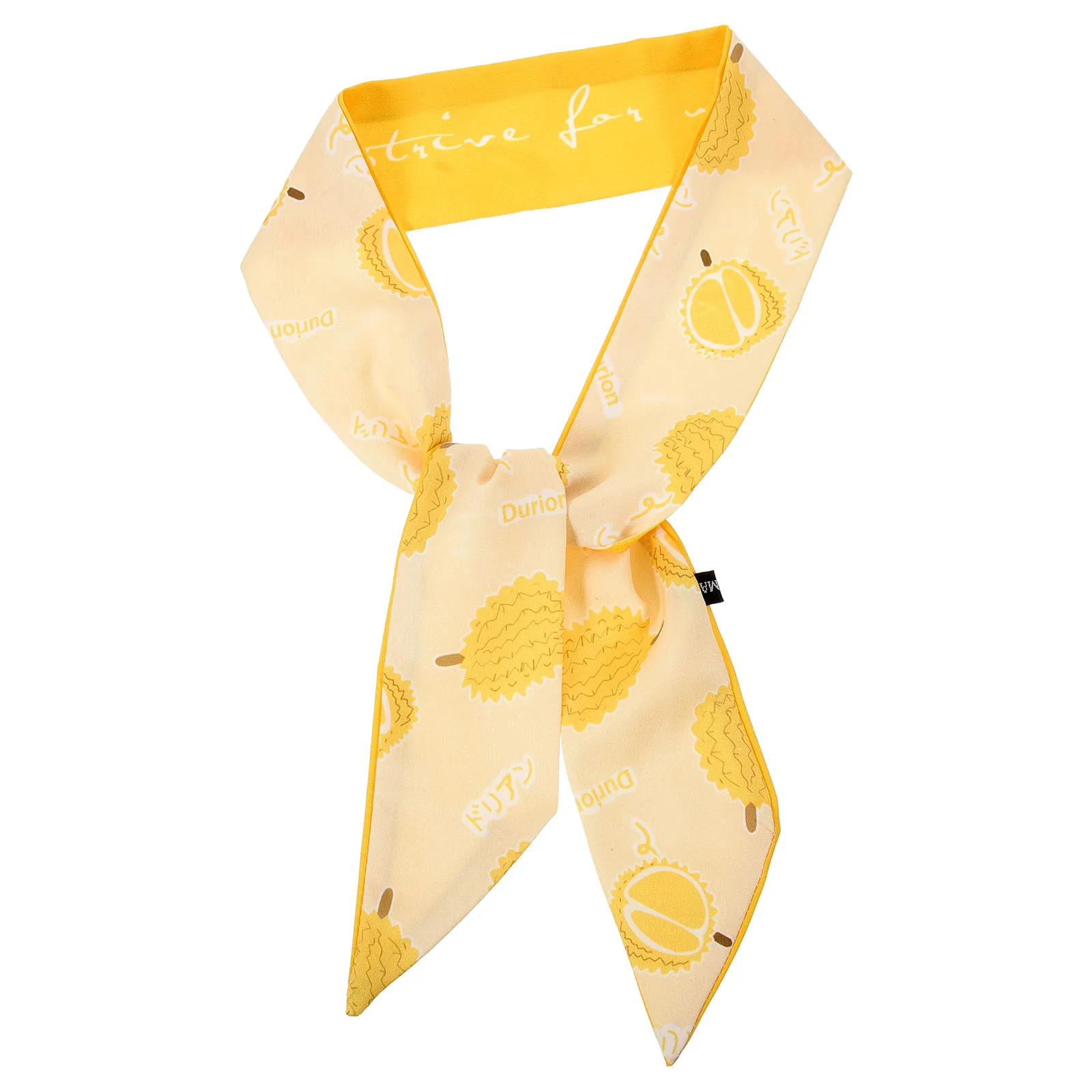 

Fruit Design Neck Scarf Women Silk Headband Female Neckerchief Random Style Quick Dry Material Comfortable Wear Shawl Bandana