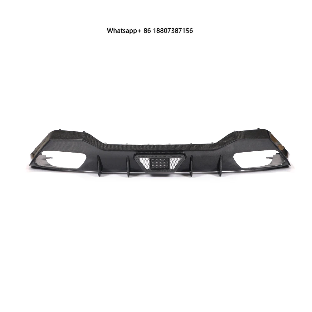 

High Quality Carbon Fiber Rear Bumper Diffuser forBMW 8 Series G16 M-Sport 4D 2018-2020