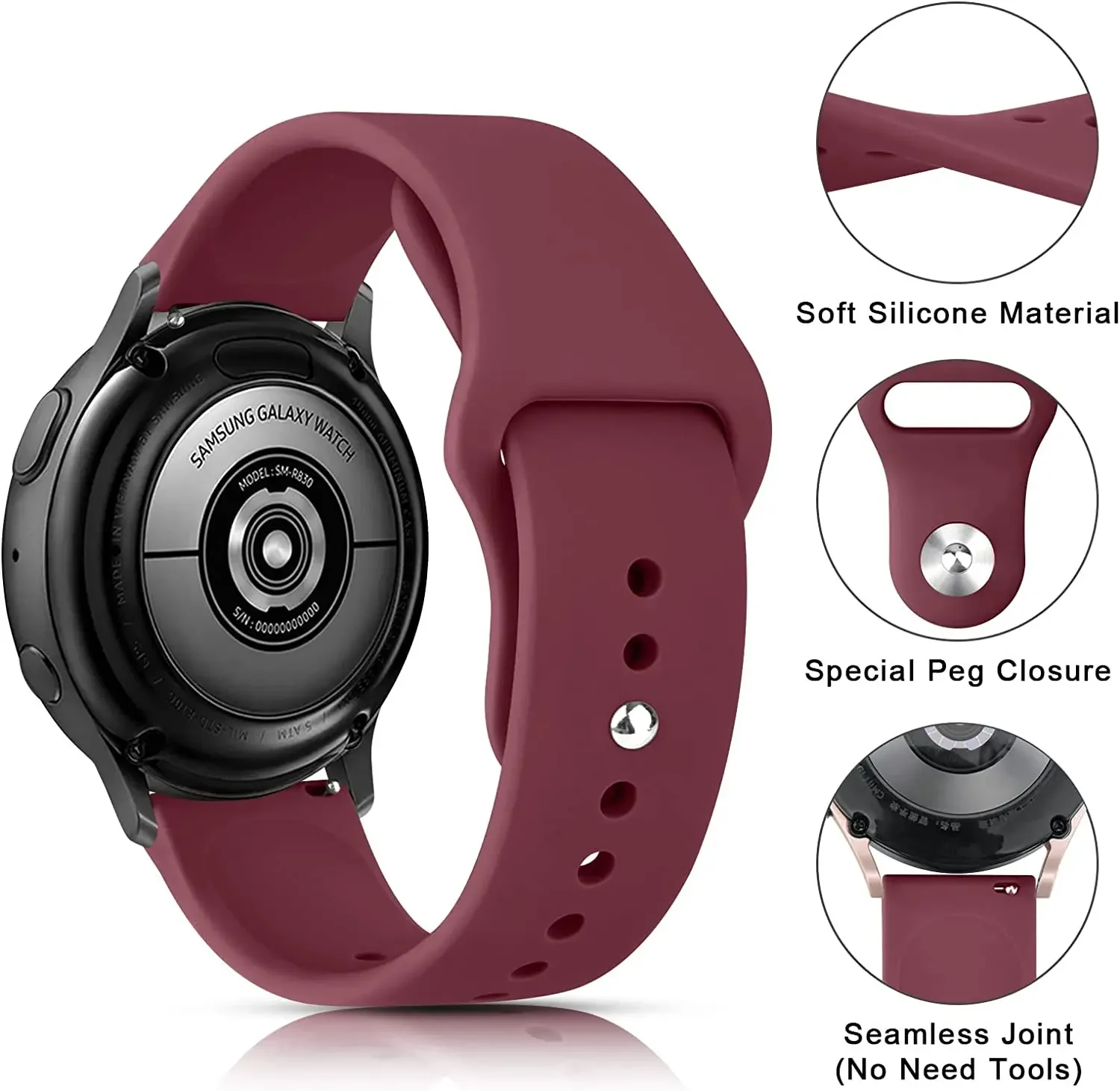 حزام ساعة سيليكون للغارمين Vivoactive 5 4 4s 3 الفرقة حزام ل Venu 3 3s 2 plus Forerunner 245 Smartwatch حزام الساعات سوار