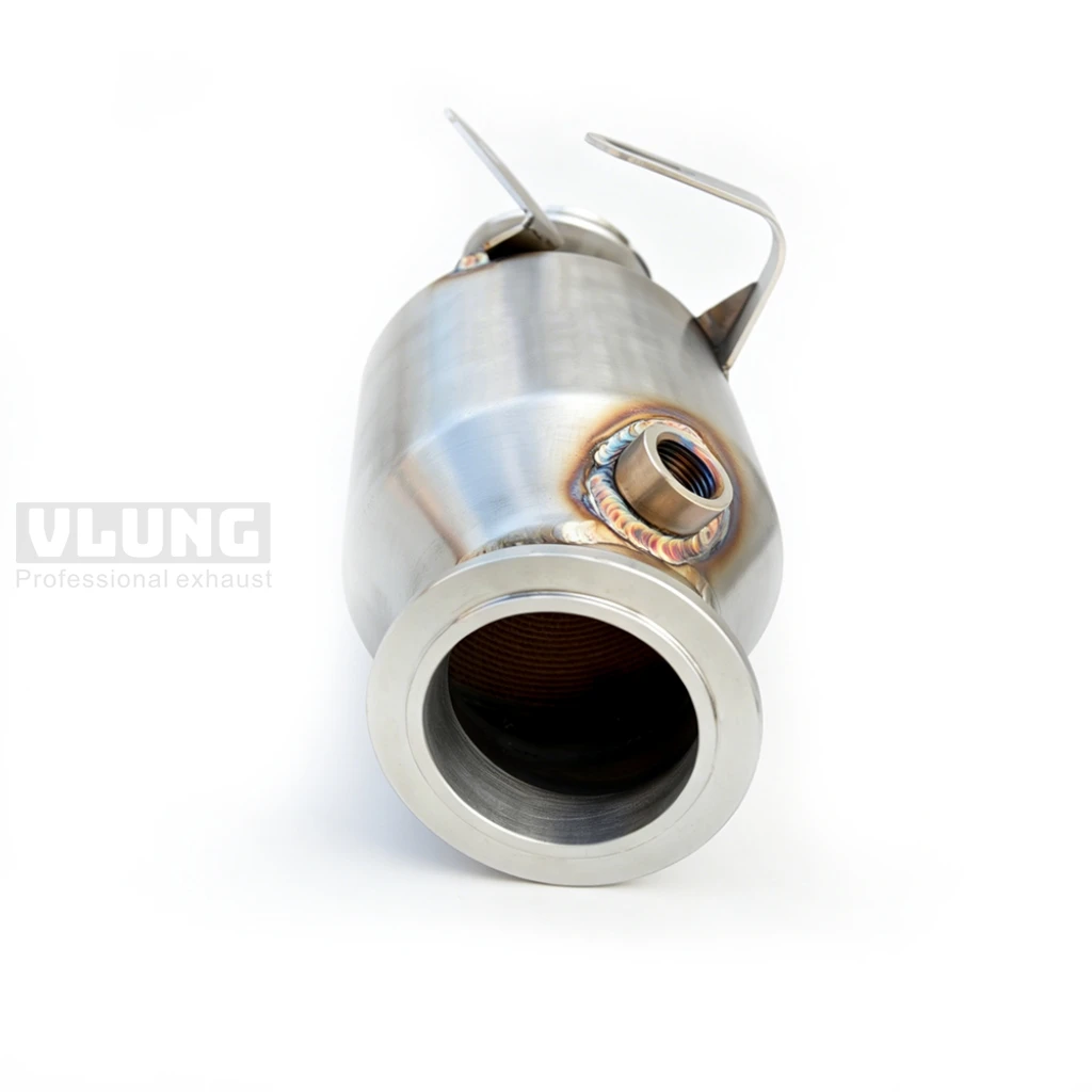 Stainless Steel Exhaust Downpipe High Performance Pipe For Mercedes Benz SMART 453 0.9T 2015-2019
