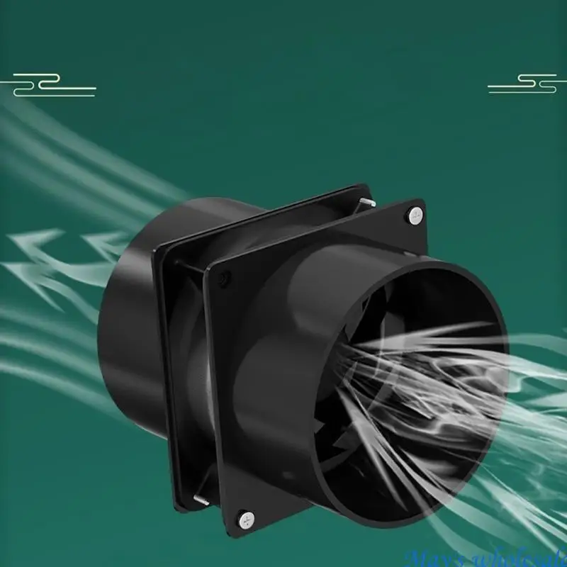 Ventola ventilazione con condotto da 8 silenziosa 12V 5700 giri / min ventola ventilatore per ventilatori plastica a