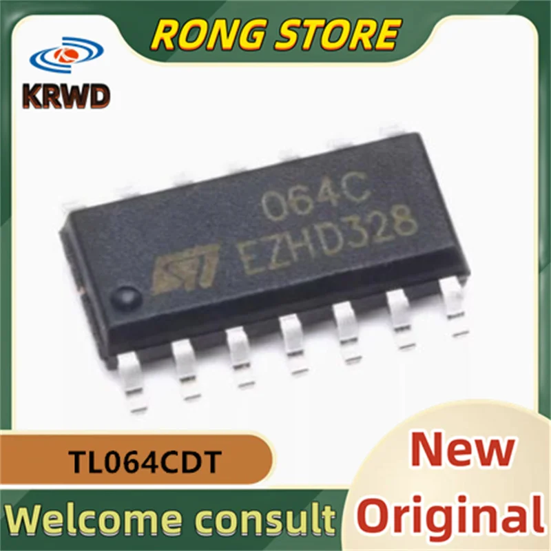 

50 шт. 064C новый оригинальный TL064CD TL064CDT SOP-14