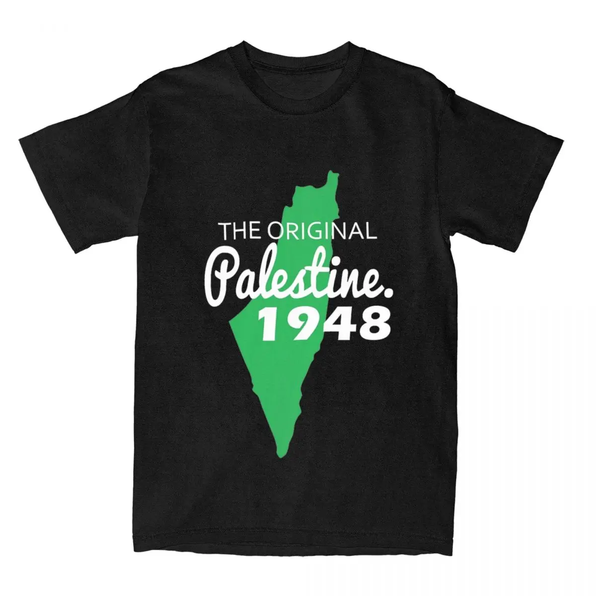 

Palestine1948 Street Fashion Clothing Graphic Printing Summer Luxury Brand Cotton Men's and Women's T-Shirts Short Sleeves Trend