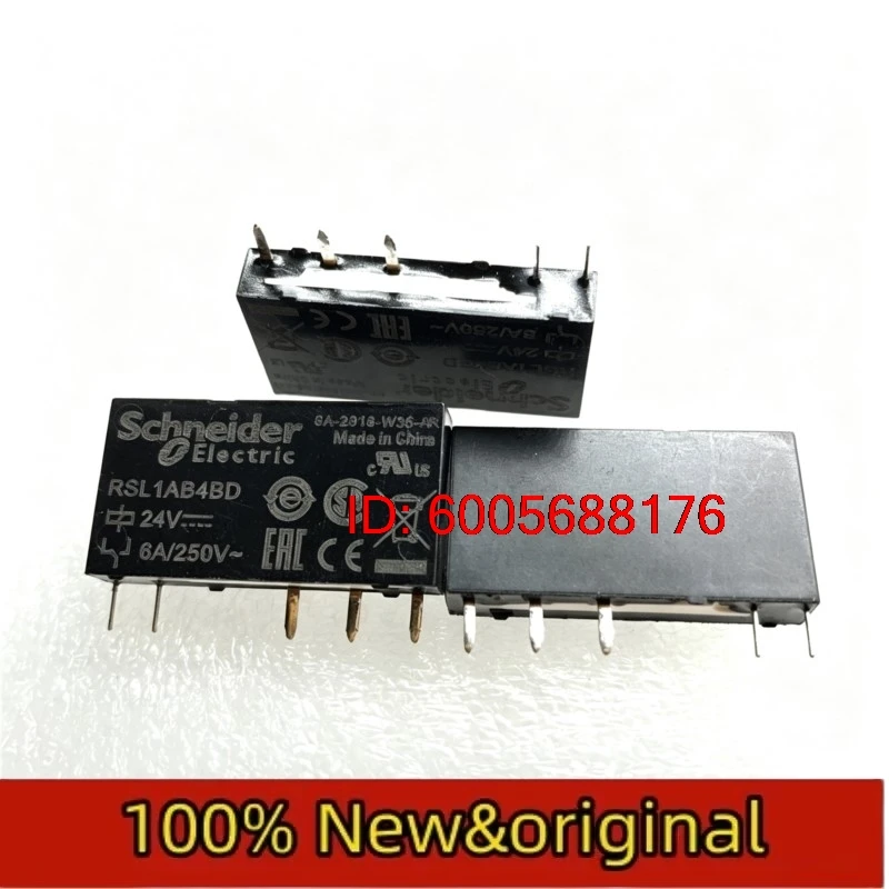 10PCS New stock RSL1AB4BD 24VDC stock RSL1AB4ND 60V relay 5-pin