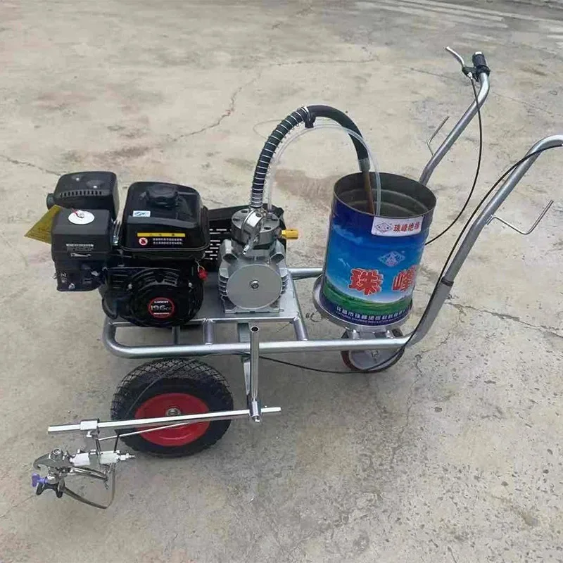 Cold Paint Road Line Marking Equipment Highway Construction Surface Line Drawing Processing Machine
