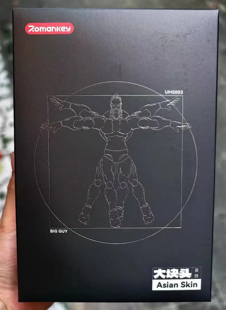 

Romankey X COWL UMS003 1/12 Мужской солдат Big Guy Супер гибкие мышцы суставов тела со заменой головы 18 см Фигурка тела