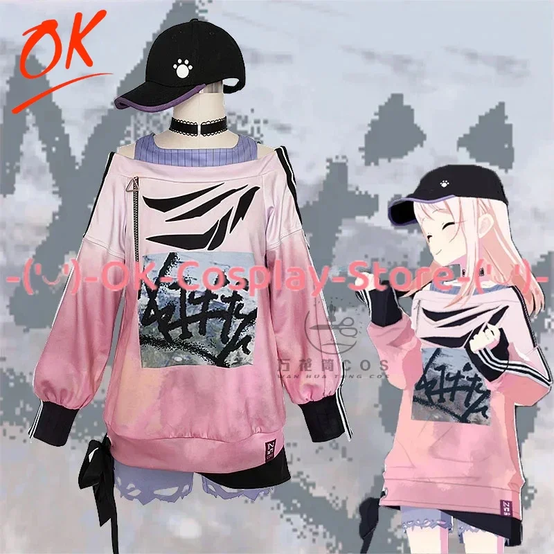 OK Game Project Sekai Colorful Stage Akiyama Mizuki Cosplay Costume MZK Anime Roleplay Outfits Halloween Carnival Christmas Suit