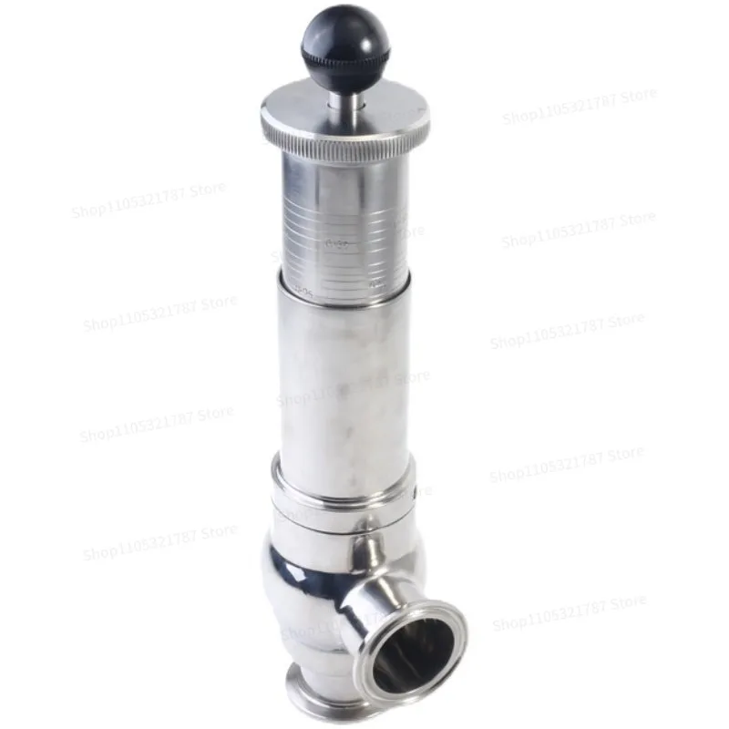 For 304 Sanitary Quick Install Safety Valve, Stainless Steel Chuck Relief Valve