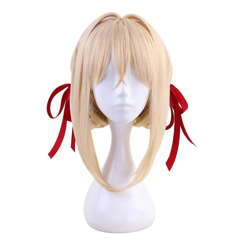 Violet Evergarden Cosplay Wig Anime Halloween Costumes for Women Game