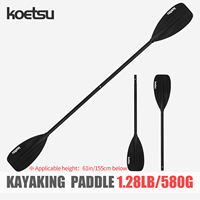 KOETSU Aluminum Alloy Double-Headed Kayak Paddle - Suitable for Canoes, Kayaks, and Paddleboards Accessories