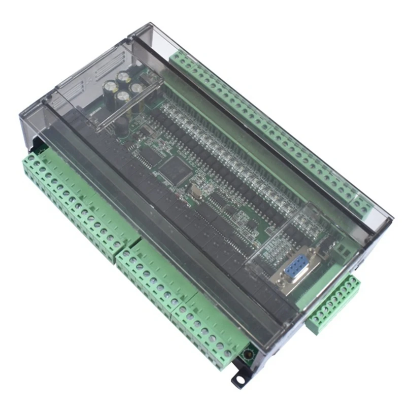 JHD-FX3U 48MR RS485 RTC (Real Time Clock) 24 Input 24 Relay Output 6 Analog Input 2 Analog Output Plc Controller