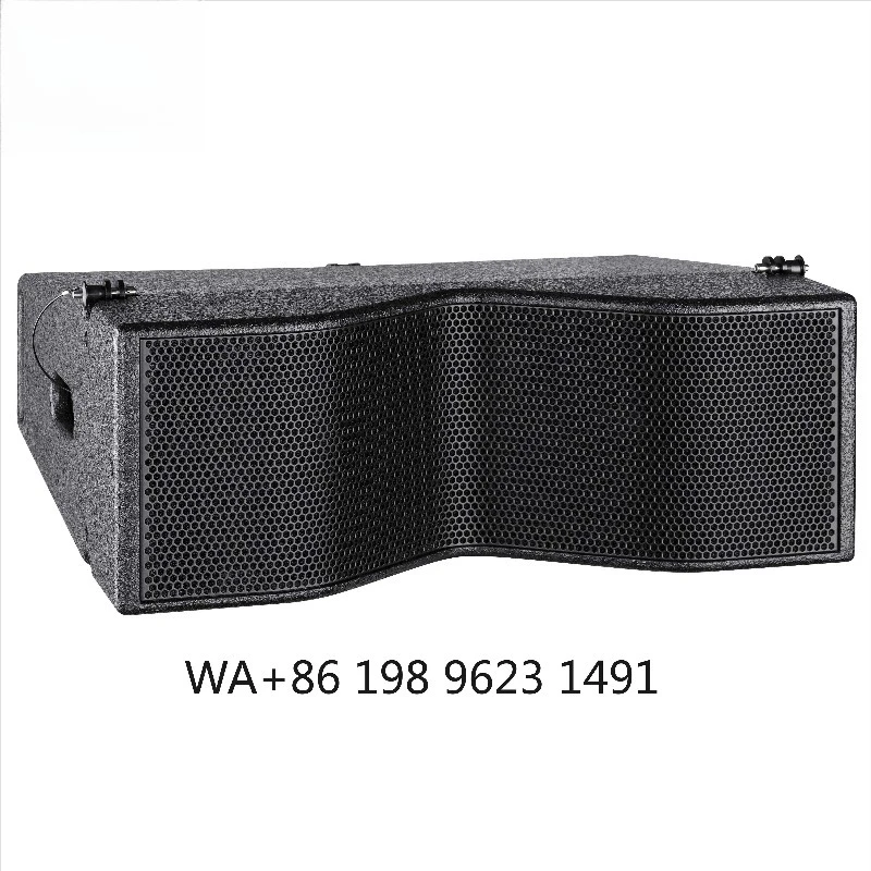 Dual 6 Inch Full Range Passive Line Array Speaker Professional DJ Stage Audio System for Concert Party Church Live Performance