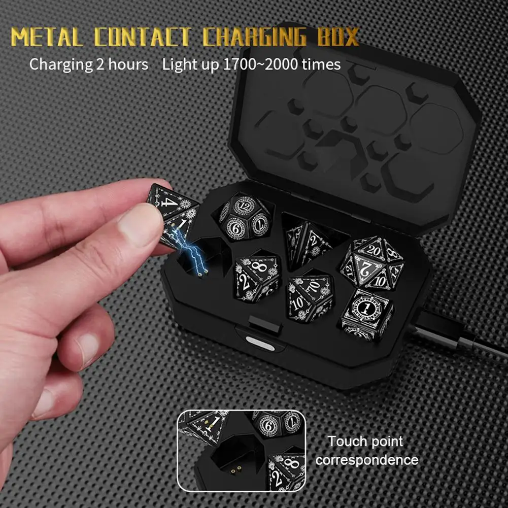 7 Pcs Rechargable G…