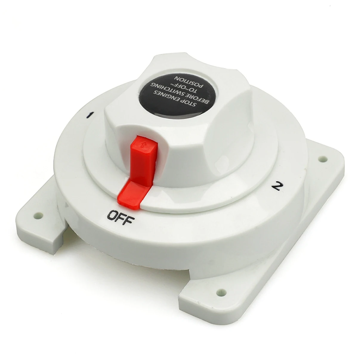 Distribution Marine Boat Battery Switch Marine Dual Battery Selector Switch for Boat RV Motor 4 Position