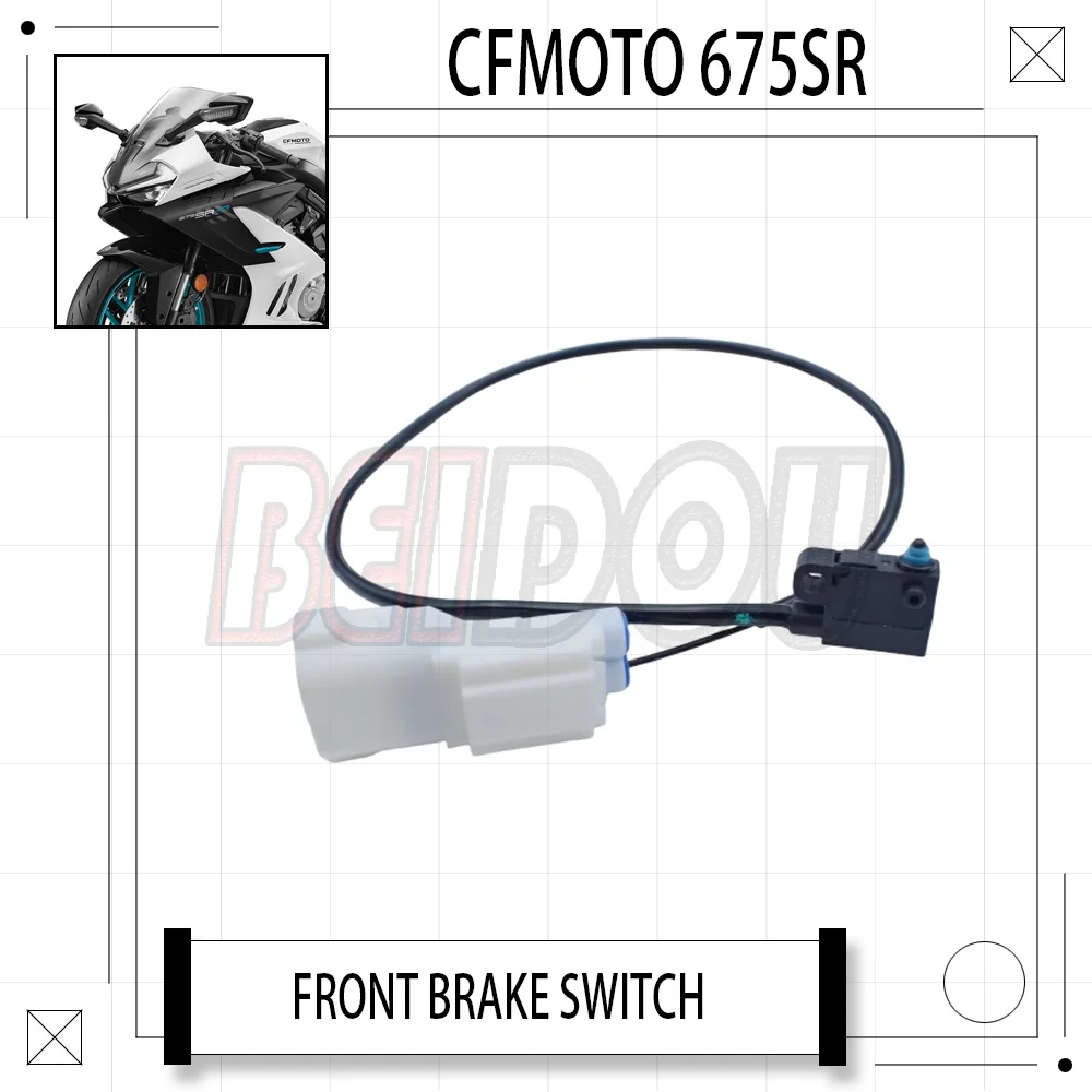 

For CFMOTO 675SR-R 675SR SR675 675 SR 675SRR Motorcycle Original Front Brake Switch Front Brake Light Switch Hydraulic Switch