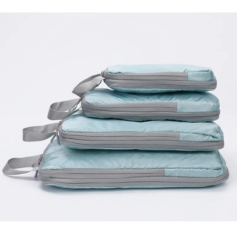 Homefish 4-teiliges Set komprimierbarer Reise-Organizer-Taschen, vertikal, wasserdicht, multifunktional, für Geschäftsreisen und Gepäckaufbewahrung – Detail 3