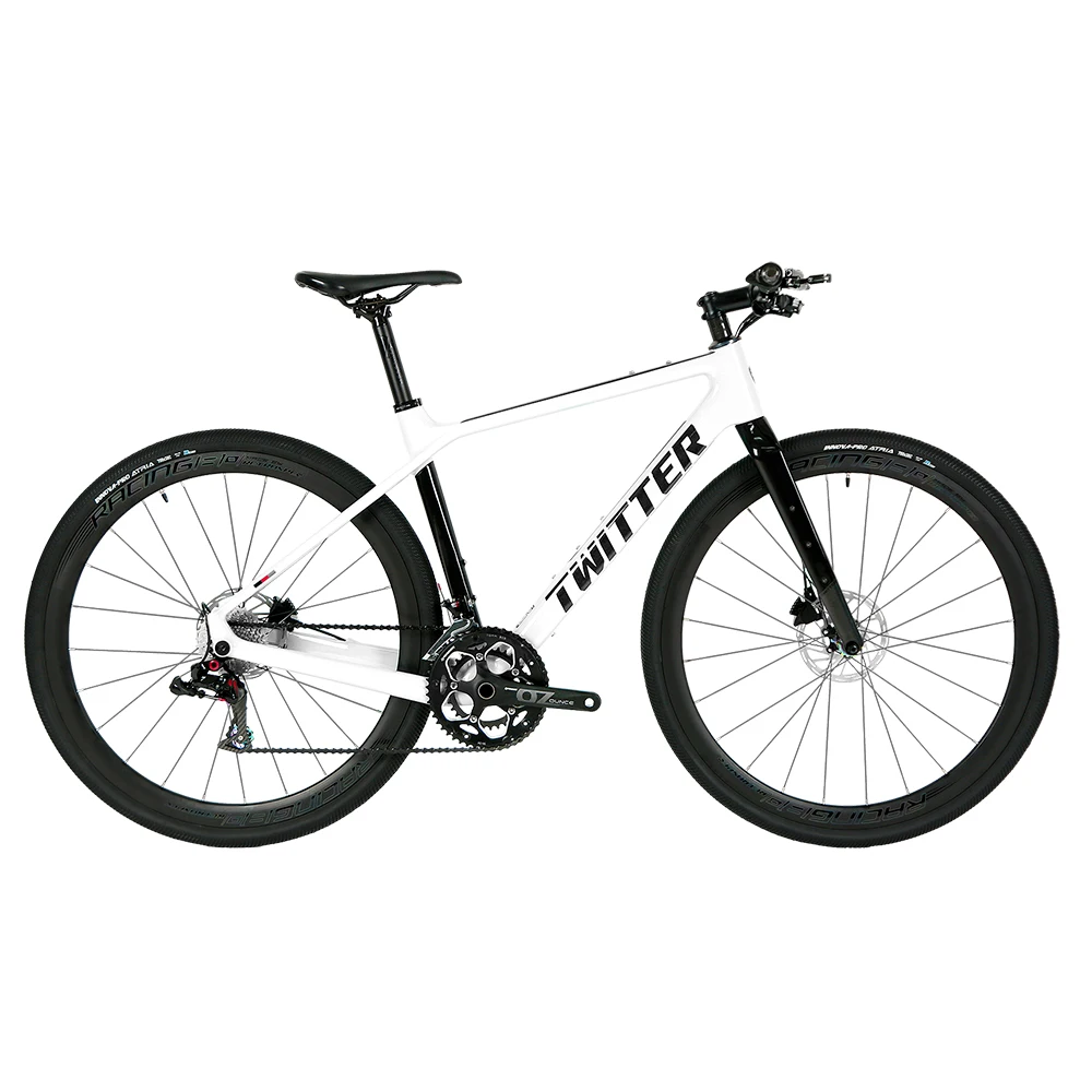 TWITTER Lotte venta directa de fábrica grava X RS-22Speed freno de disco de aceite T900 bicicleta de carretera de fibra de carbono 700 * 38C bombeo de barril 12*148mm