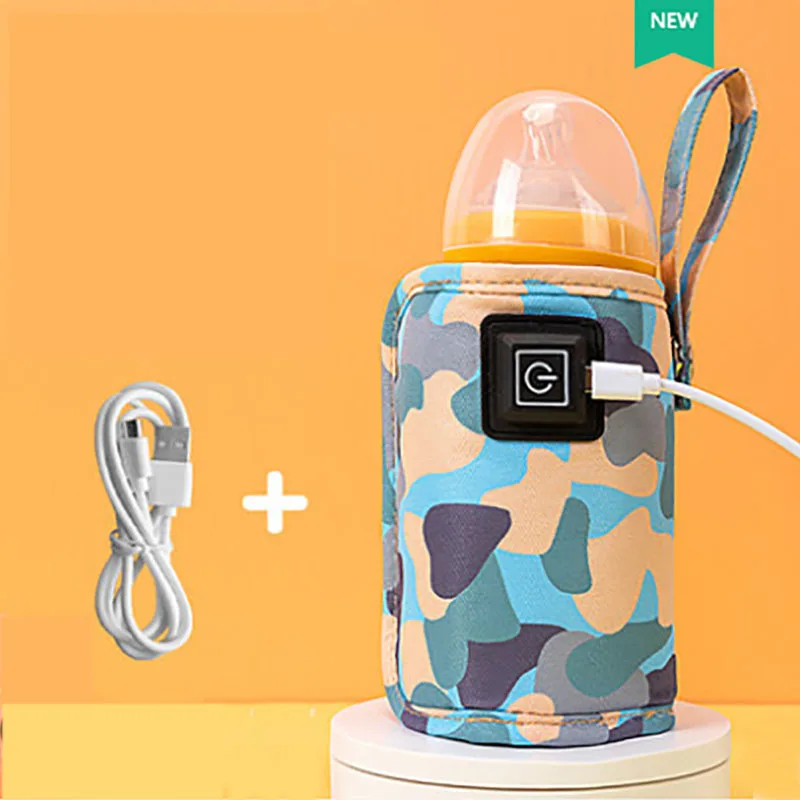 VVOCCI For OutdoorBotella De Agua Baby Nursing Bottle USB Milk Water Warmer Heater Supplies