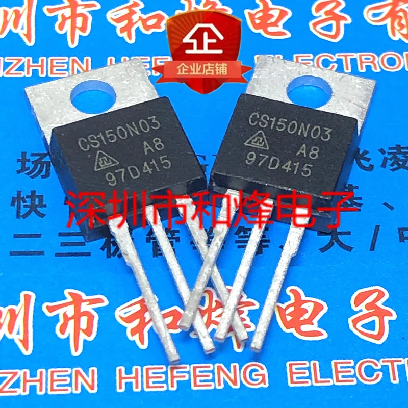 5PCS-10PCS CS150N03 TO-220 30V 150A  Really Stock Best Quality Transistor Fast Shipping