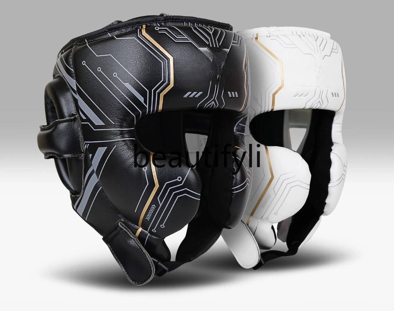 

Boxing helmet Full protection Sanda, head protection Boxing training headgear