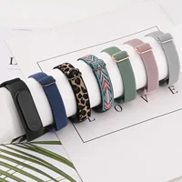 Correa de bucle elástico para Xiaomi Mi Band 7, 6, 5, 4, 3, pulsera ajustable para Xiaomi Mi Band 3, 4, 5, 6, 7, repuesto de pulsera
