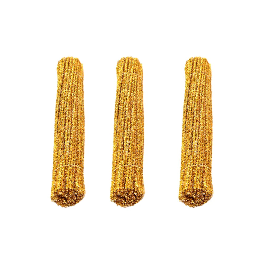 

400pcs Glitter Twist Stick DIY Bendable Bar Christmas Rod Tinsel Flash Craft Project Child
