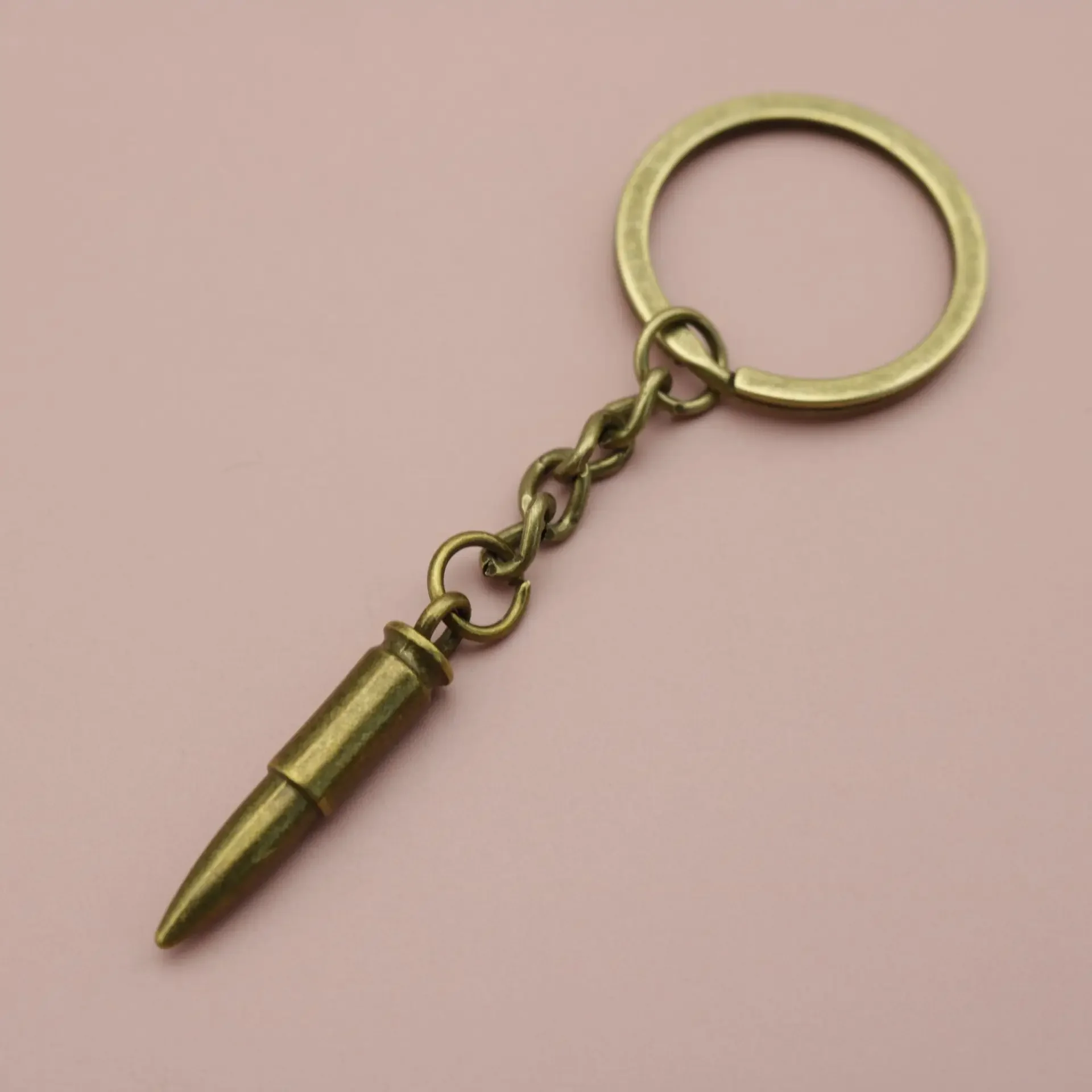 Creative Keychain Alloy Bullet Retro Keychain TQ134