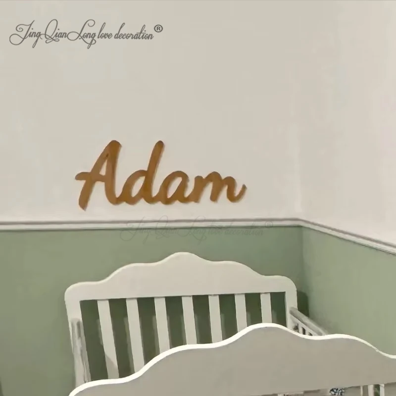 Custom Baby Name Sign, Wall Cutout Name, Custom Baby Name, Wood Name Sign, Personalized Gift, Nursery Wall Decor, New Mom Gift,