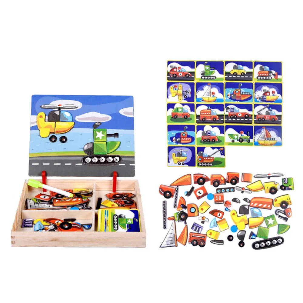wood-magnetic-3d-puzzles-with-lid-educational-magnetic-stickers-toys-2-holders-easy-to-storage-kids-drawing-whiteboard