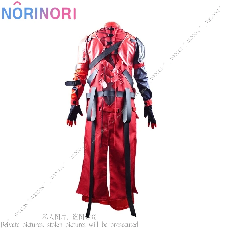 Narbe neues Spiel Wuther ing Wellen rot weiß Erwachsenen Halloween Karneval Uniform Weihnachten Prop Cosplay Kostüm Perücke Rollenspiel Frau Mann