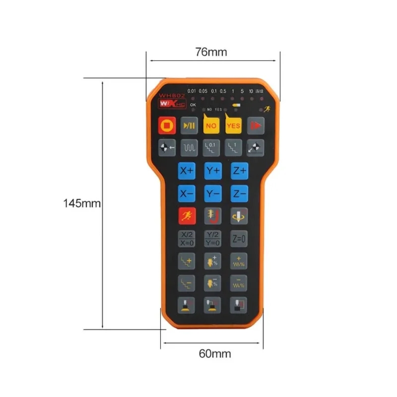Nc studio USB Wireless Remote Handleweihong DSP Control handle for cnc graving cutting machine WHB02
