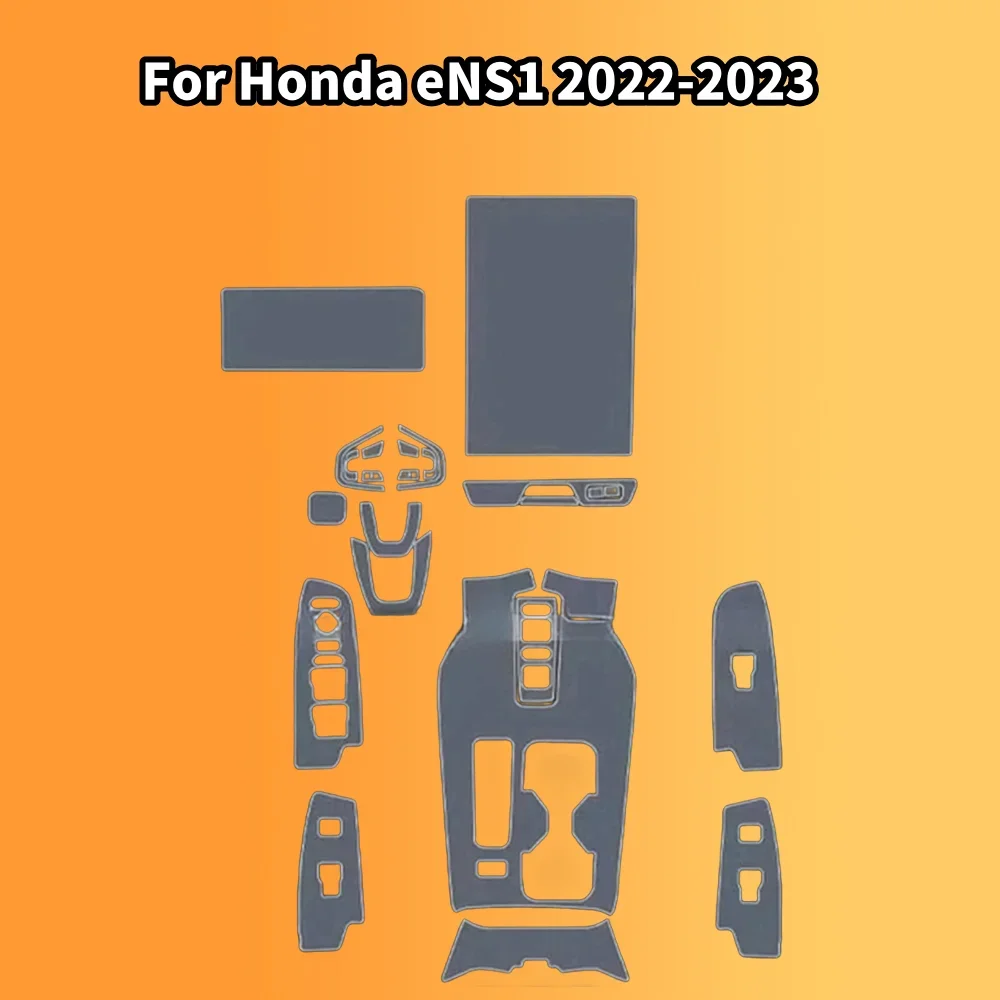 Für honda ens1 2012-2015 Innen zubehör Autotür Mittel konsole Medien Armaturen brett Navigation TPU Anti-Kratz-Schutz folie