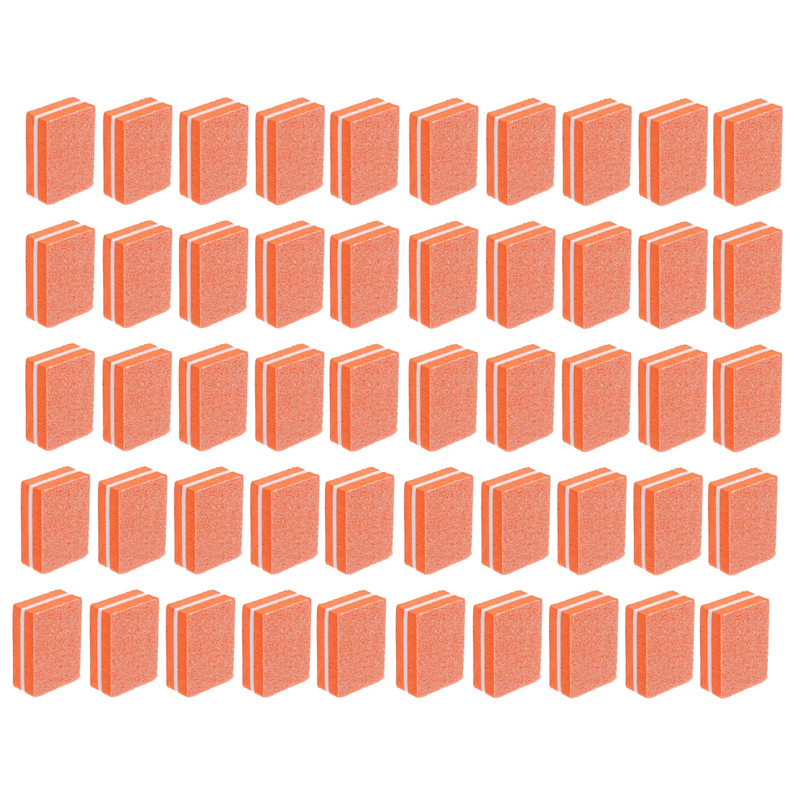 50pcs ฟองน้ําเล็บไฟล์เล็บเครื่องมือมือถือ Buffing Polishing Blocks สําหรับเล็บ Shaping การจัดเก็บขอบกําจัด