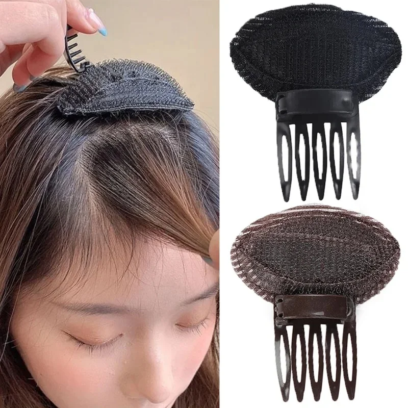 1-5pcs Invisible Hair Pins Forehead Volume Fluffy Princess Styling Sponge Pad Fashion Professional Makeup Comb Hair Clips Mat
