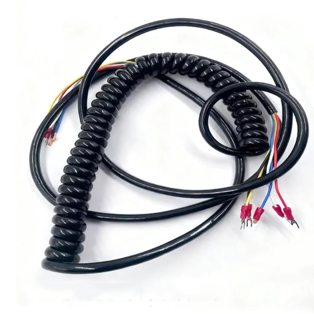 

Автомобильный пружинный провод задней двери с переключателем на ручке и линией электропередачи — 3, 4, 5-жильный растягивающийся пружинный провод с клеммами