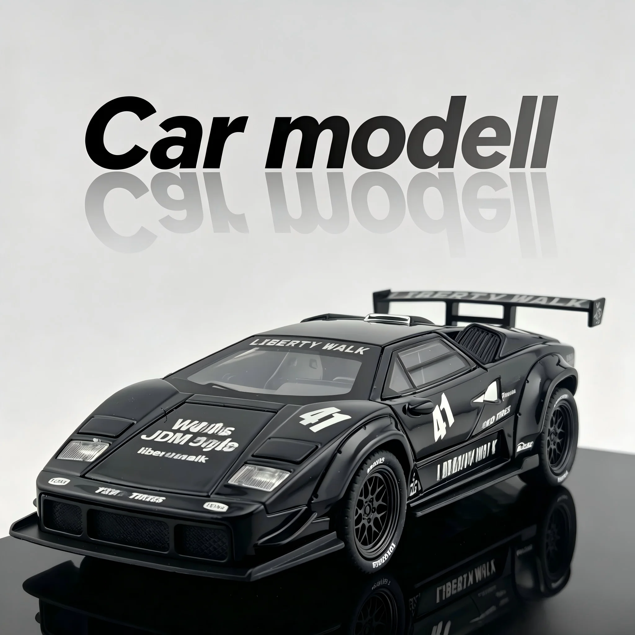1/32 High-Grade Alloy Sports Car Model - Stylish Design, Exquisite Craftsmanship, Realistic Appearance Whether It's Home Decor or Not, It's Still a Part of the Home.