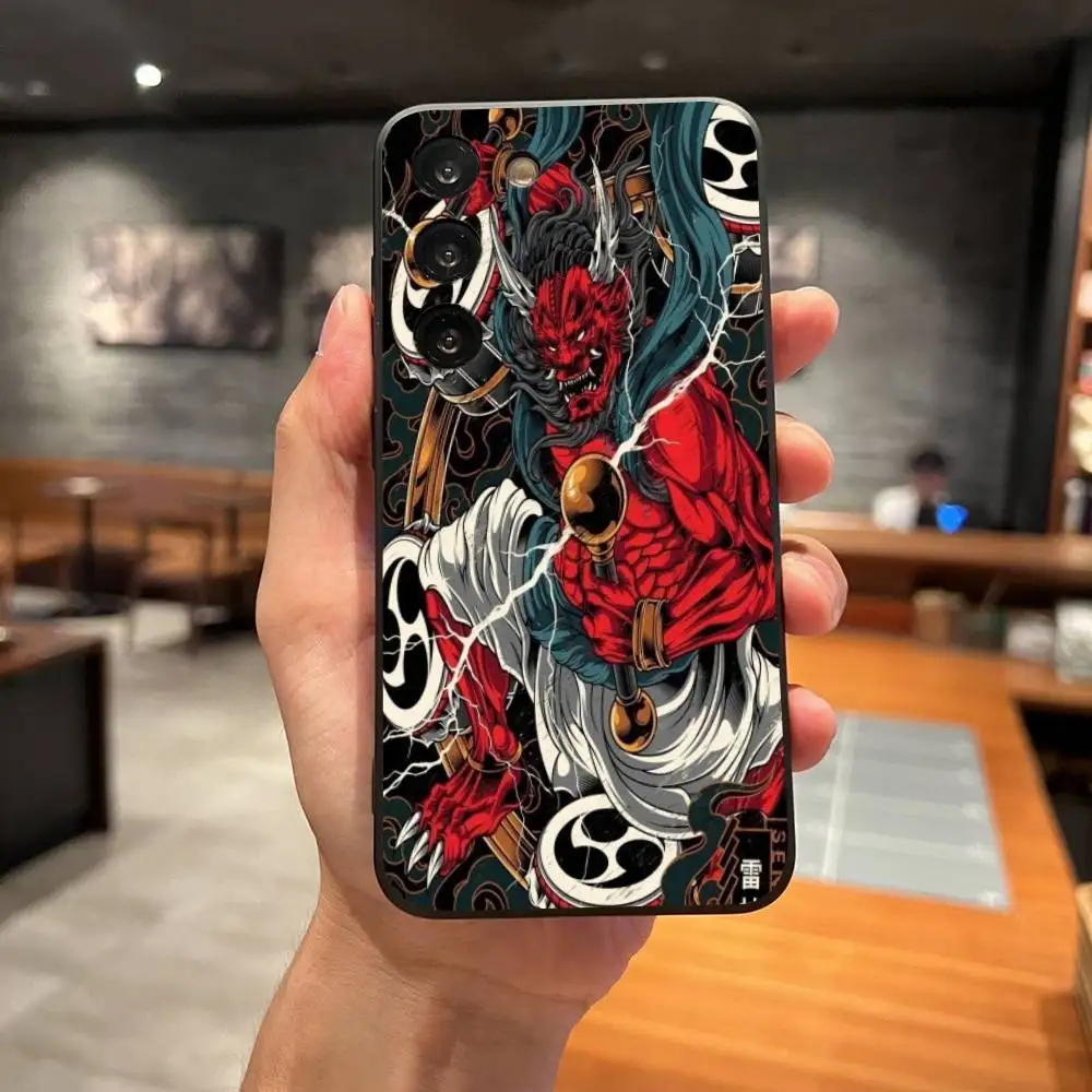 

Ghost Mask Phone Case For Samsung Galaxy S25 S22 S23 S24 Ultra S21 S20 5G Protective Soft Silicone TPU Funda