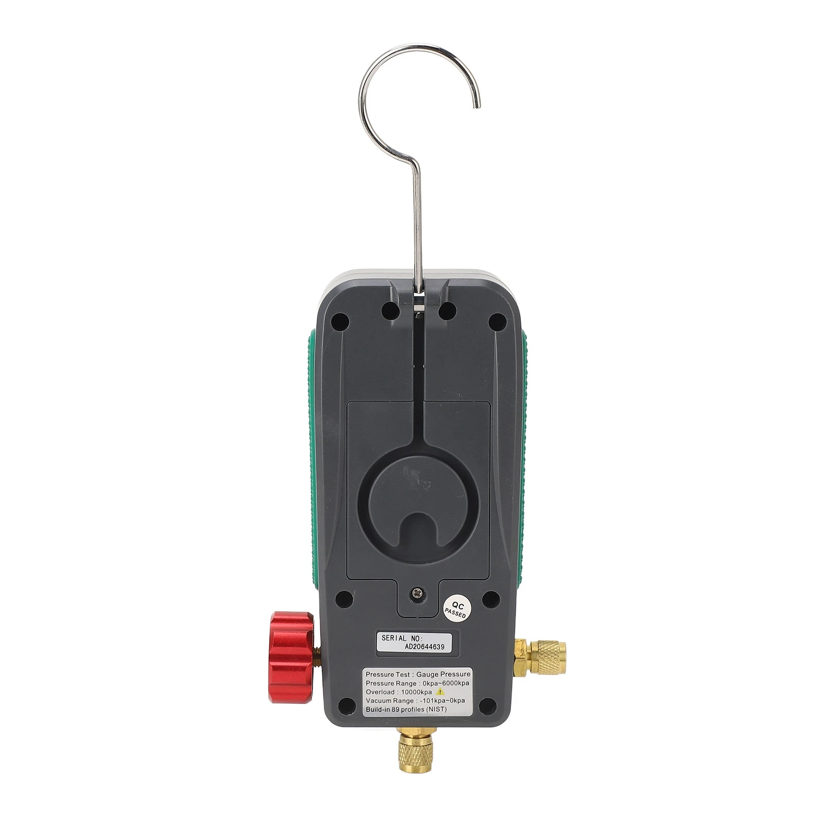 DY518 Digital AC Gauge for Automotive HVAC Repair with Vacuum Measurement and Superheat Subcooling Calculation