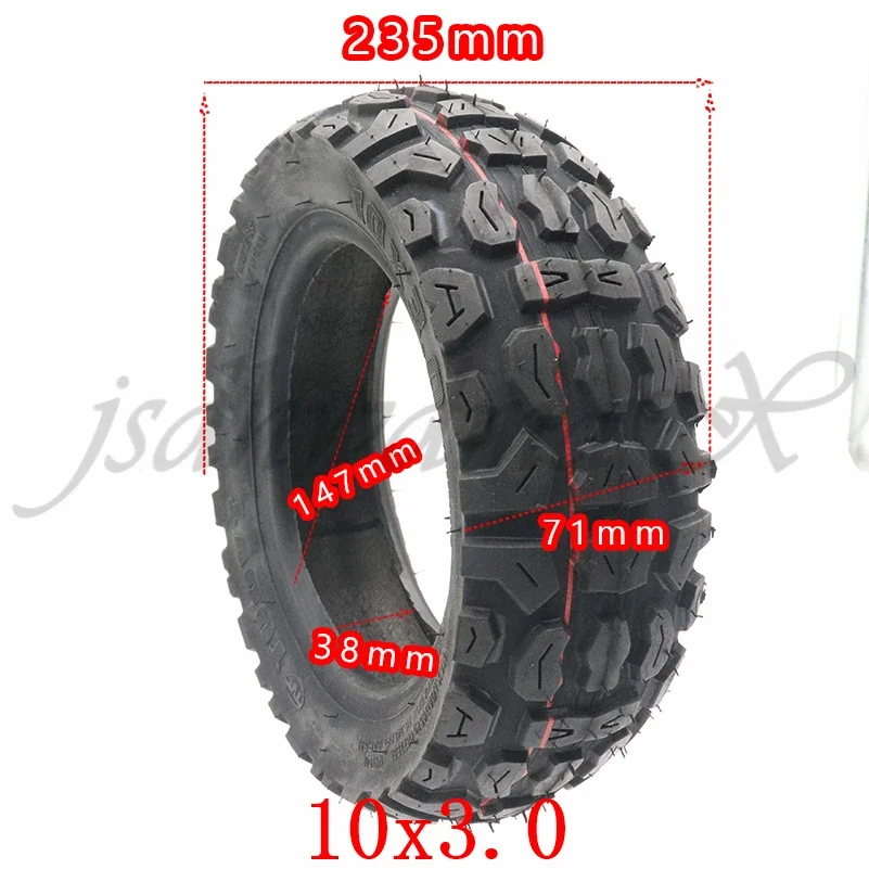 TUOVT 10 Inch Electric Scooter Tire 10x3.0 Inner and Outer Pneumatic 10*3.0 Off Road for KuGoo M4 Pro Zero 10x 255x80
