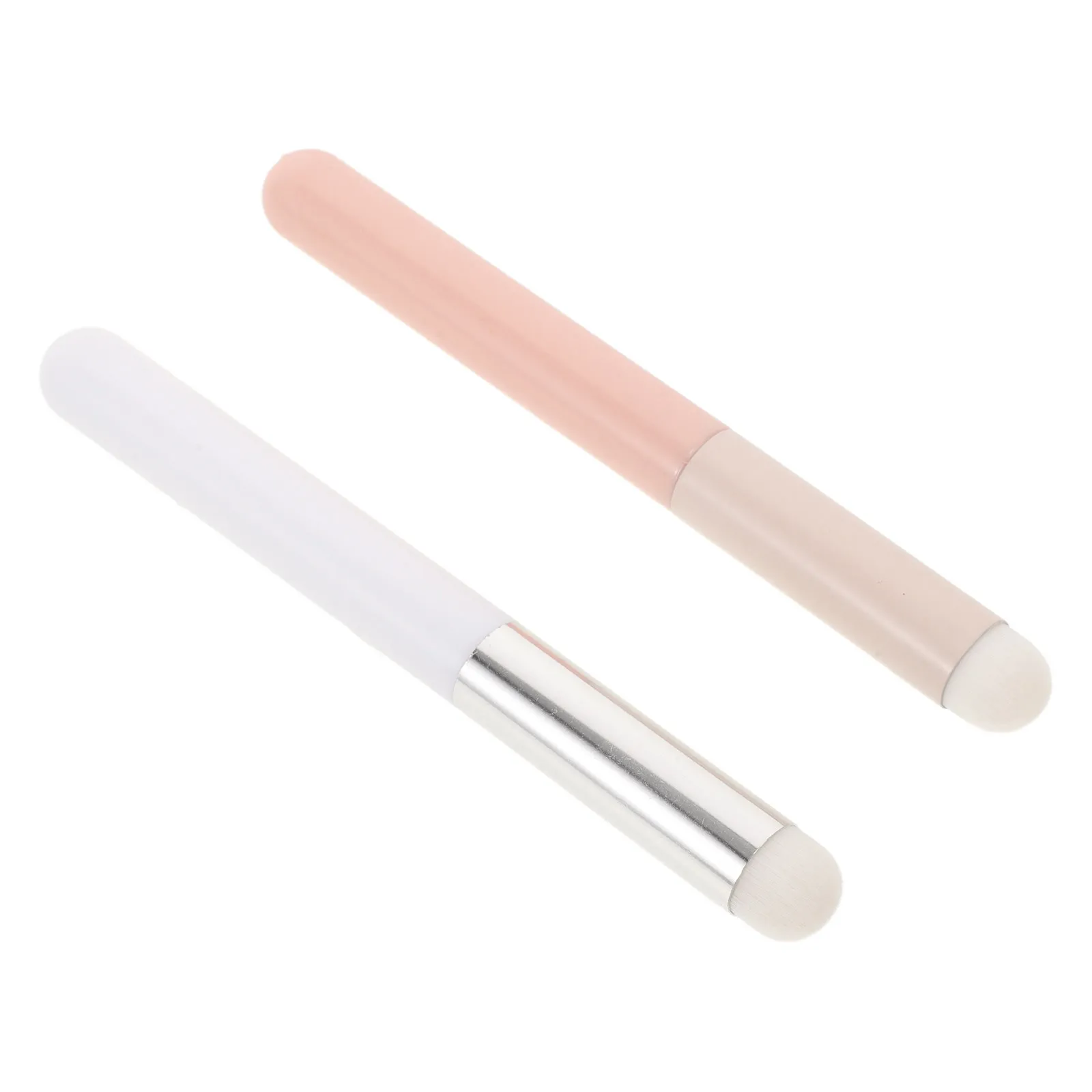 2-delige lipmake-upborstelset Zachte paddenstoelkop-applicator voor lipgloss Lipstick Balm Professioneel precisiegereedschap Dagelijks gebruik