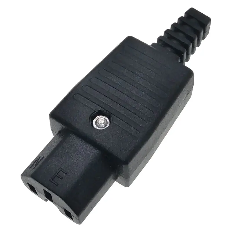 IEC C14 C15 Male Female Plug Socket PDU PSU Rewireable Cord Connector Ac250V 10A