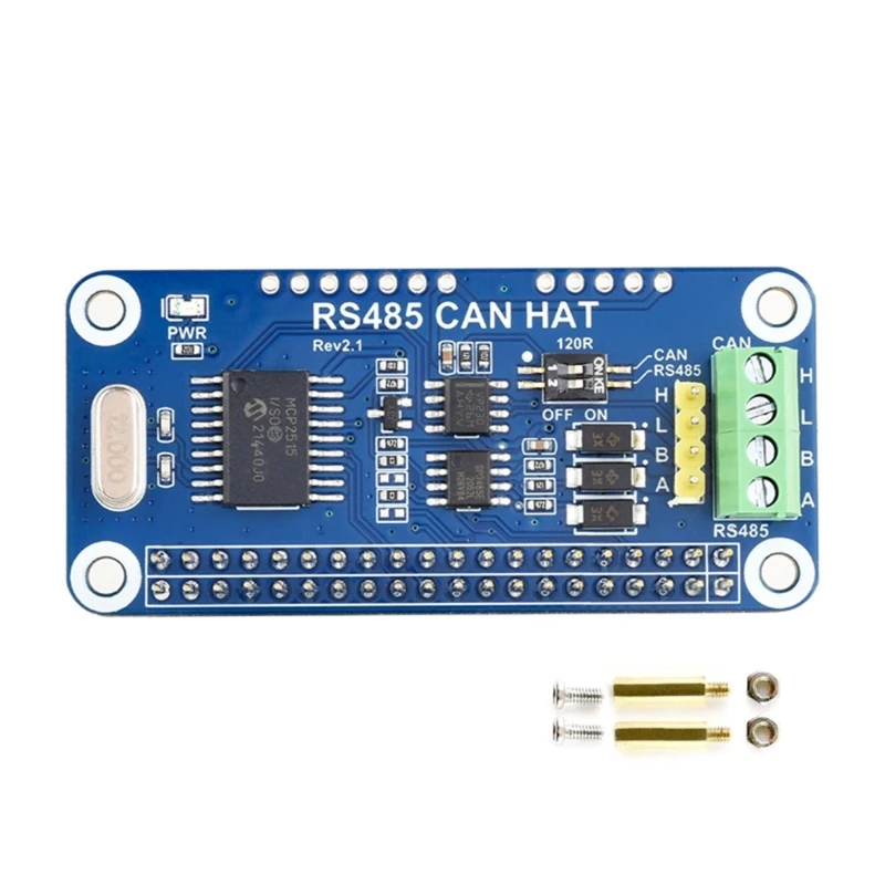 

Плата расширения RS485 CAN HAT обеспечивает стабильную связь UART на больших расстояниях