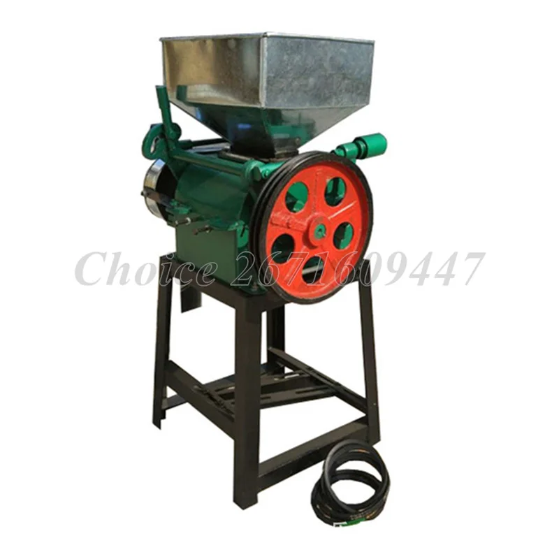 

Automatic Electric Corn Flakes Oat Grain Flattener Wheat Bean Peanut Flaking Grinding Flat Machine