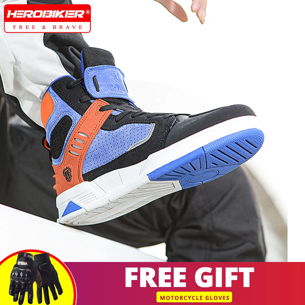 

Women Motorcycle Riding Shoes Anti-drop Motorcycle Boots Summer Breathable Anti-slip Rider Equipment Road Racing Shoes Commuting